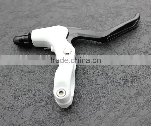 Bike/bicycle Brake Lever/white and Black Color/high Quality/aluminum Alloy Material photo-5