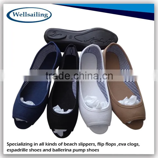 Factory Customized Cheap Cheap Satin Ballerina Shoe,ladies Ballerina Flat Shoes photo-2