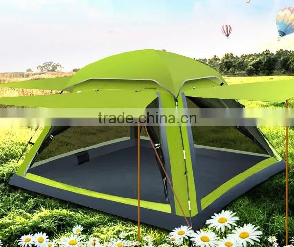 3-4 Person Outdoor Camping Tent With 4 Doors photo-2