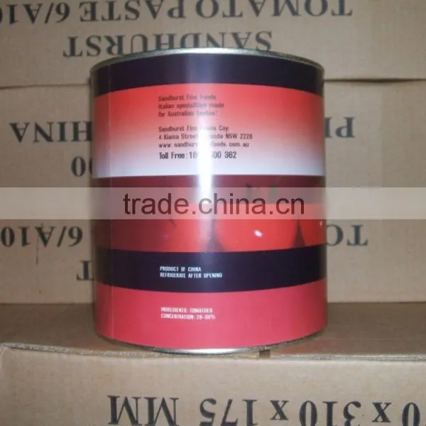 Factory Sell Brix 28/30 Tomato Paste With Paper Label, Printing Package photo-6