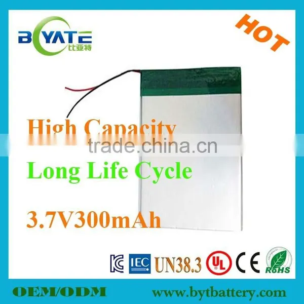 Wholesale Price 303030 3.7V180mAh Beauty Equipment Battery With PCB Protection photo-5