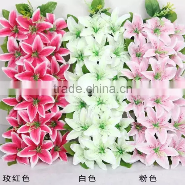Artificial Flower Wall for Wedding Backdrop & Stage Background Decoration photo-2
