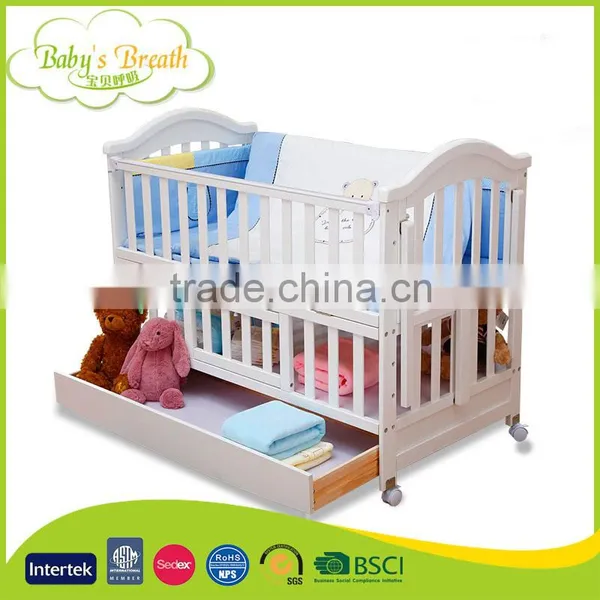 WBC-12B Three Adjustable Design Multi-function Baby Floor Bed, Baby Bed Dimensions photo-2