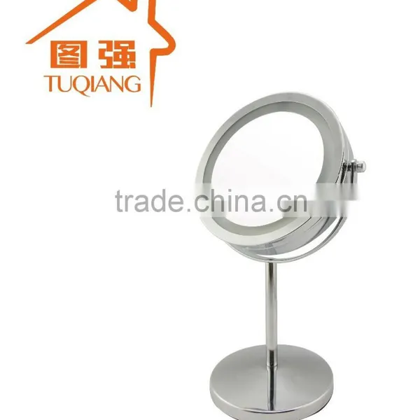 Two Sides Round LED Glass Shaving Mirror photo-6