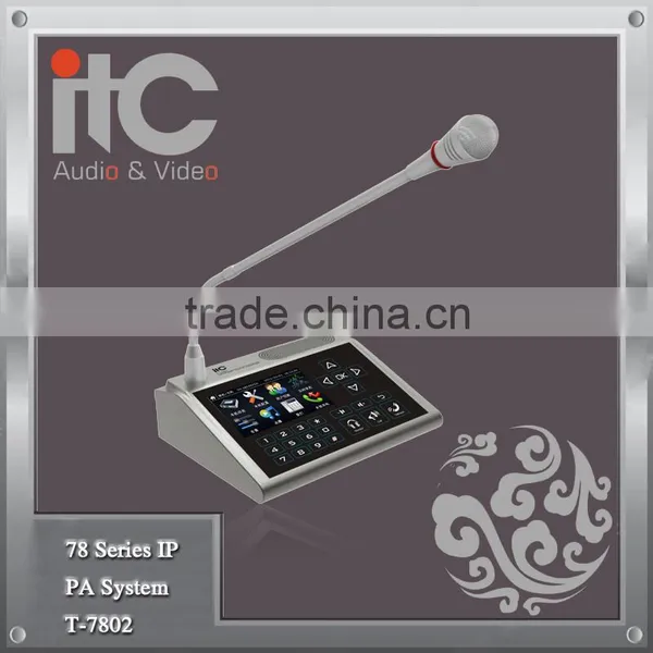 ITC T-7802 IP Desktop Paging Microphone PA photo-3