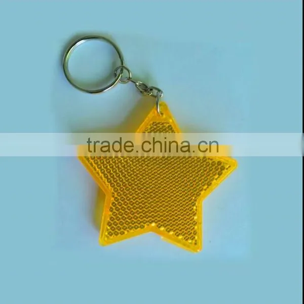 EN13356 Pmma Acrylic Customized Reflective Keychain photo-4