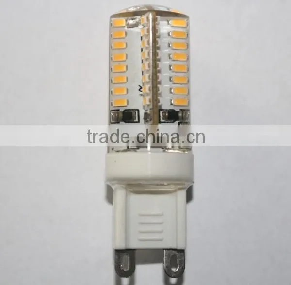Happy New Year CE RoHS 360 Degree 3w 220v Silicon G9 LED Lamp photo-2
