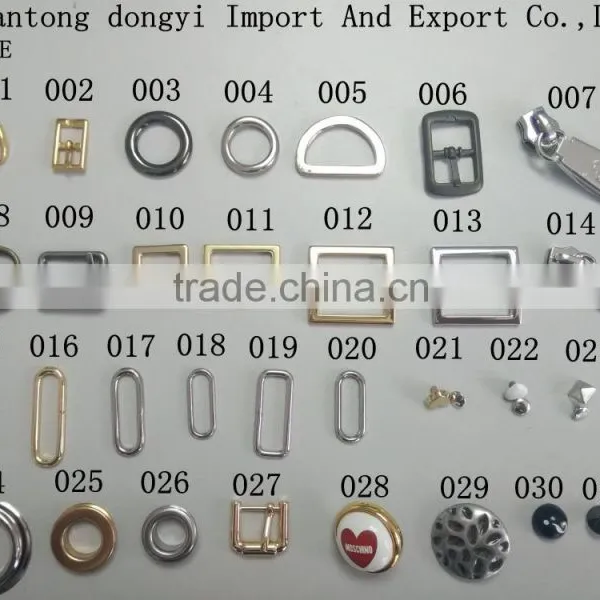 Metal Accessories, Clothing, Bags, Metal Buckle, Zinc Alloy, Quality Assurance