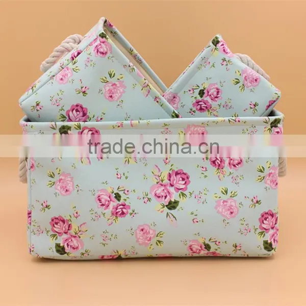 WBF-1: Roda Wholesale Cotton and Linen Storage Box, Square Storage Box,home Storage Box,desktop Cosmetic Storage Box photo-2