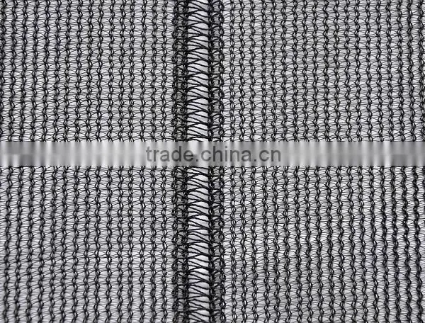 Round Thread Foldable Black Knitted Net