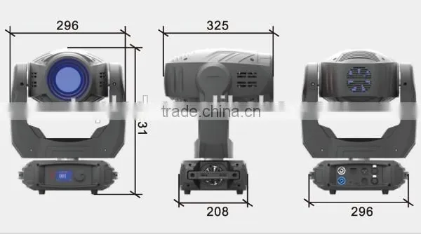 2016 NEW Style and High Quality 200W x 1 White LED Spot Moving Head Light photo-5