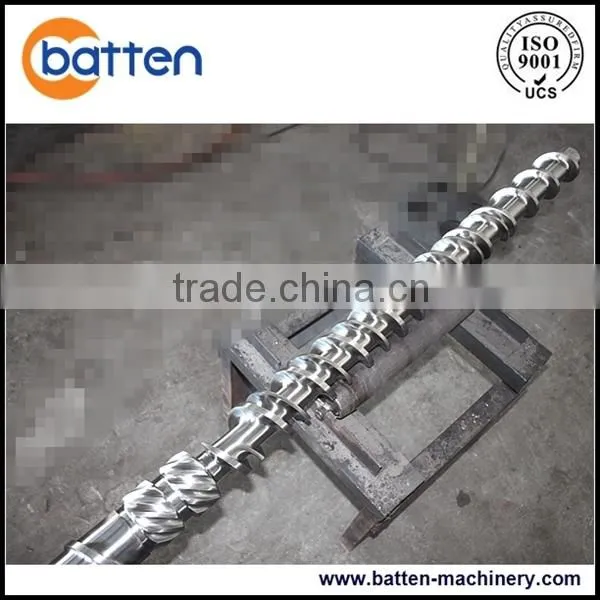 Bimetallic/nitride 38CrMoAla Single Screw Plastic Machine Screw and Barrel photo-2