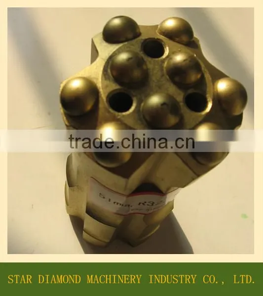 R32 Retrac Button Bit, Thread Button Bit, R32 Button Bit. R32 Rock Drill Bit photo-2