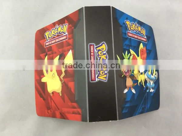OEM Customized Card Binder With1-pocket PP Portfolios Dongguan Factory Pokemon Cartoon photo-3