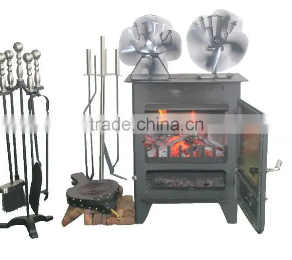 2 Blades Eco Stove Fan Stove Top Fan photo-4