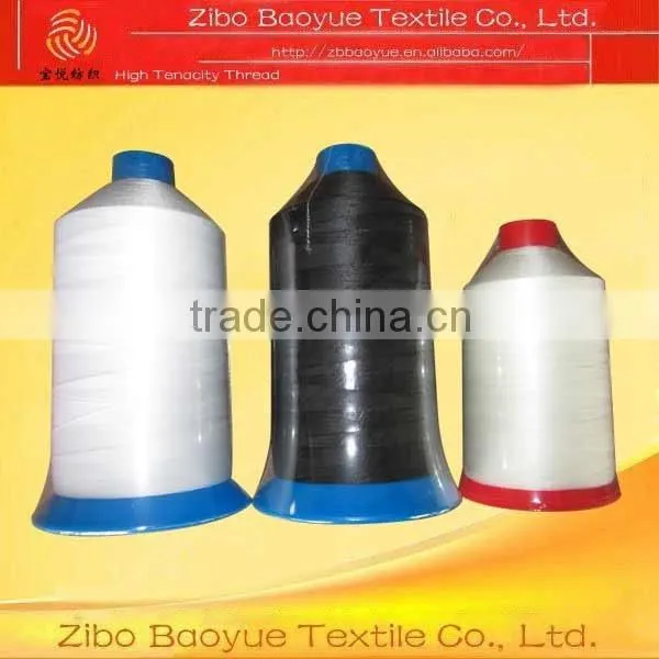 High Tenacity 100% Polyester Continuous Filament Sewing Thread 210D/3 photo-5