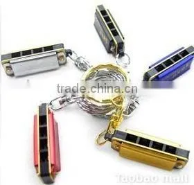 Mini Harmonica, 4 hole Harmonica, Harmonicas Keyrings