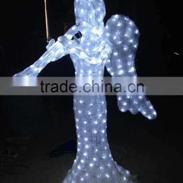 Angel Motif Outdoor Led Christmas Lights / Outdoor Lighted Christmas Angel photo-6
