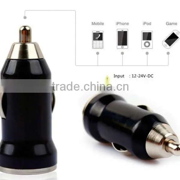 Hot Sale!Cheapest Promotional Traveling Colorful Bullet Mini Car Charger photo-5