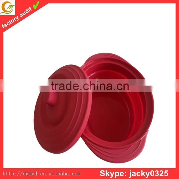 2015 Hot Sale Collapsible Silicon Pet Bowls Dog Bowls photo-2