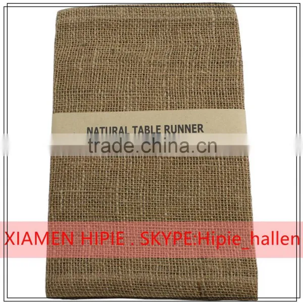 3M Natural Hessian Burlap Jute Ribbon Rustic Wedding Table Runner Decors photo-6
