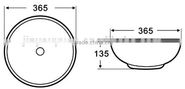 Y825 Washing Basins; Ceramic Counter Top Basin Import China Products photo-2