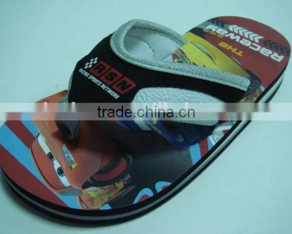 663 LOULUEN Popular Customized Cartoon Printed EVA Cute Kids Slipper photo-3