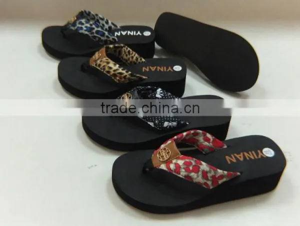 2016 Women Cloth Slippers With Eva Sole photo-2