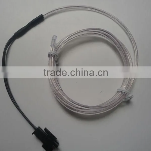 High Brightness White Electroluminescent (EL) Wire - 5 Meters photo-2