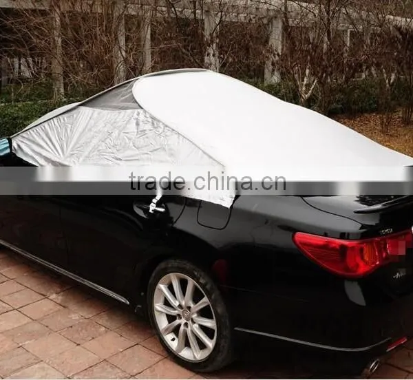 Portable Retractable Car Cover---Rolled up Sun Shade Car Cover photo-4