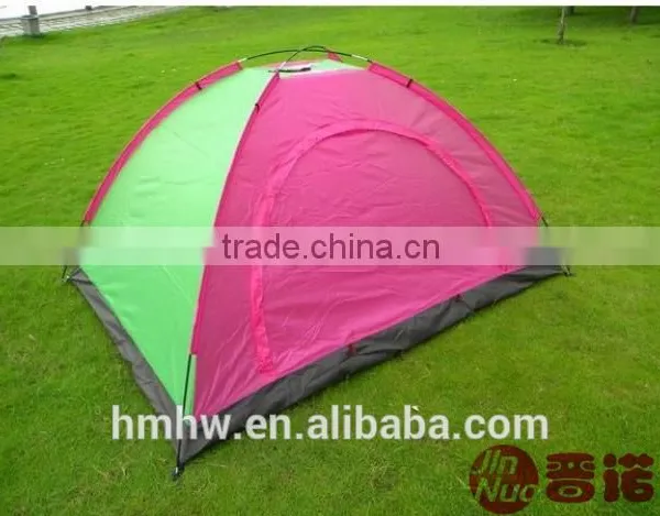 2 Person Double Layers Fiberglass Pole Camping Tent photo-5