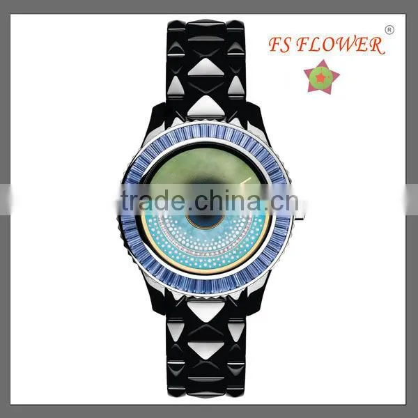 FS FLOWER - Noble Women Most Like Ceramic Watches Luxury Watch photo-3