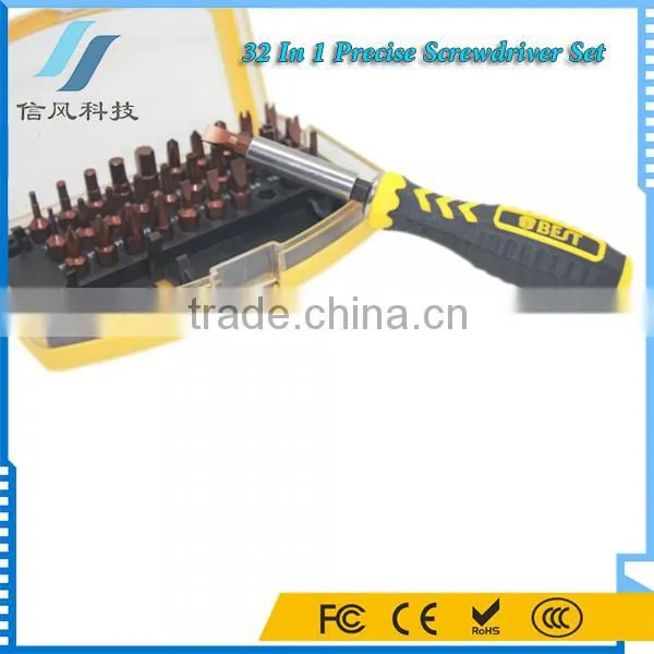 BST-2166 32 In 1 Multi-function Repair Tools Precise Screwdriver Set S2 Material B Type CR-V photo-5