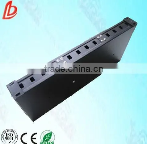 Hot Sale 12 Ports 1U 19"sliding Wall-mount Drawer Type Fiber Optic Patch Panel for Optical Fiber PLC Splitter photo-2
