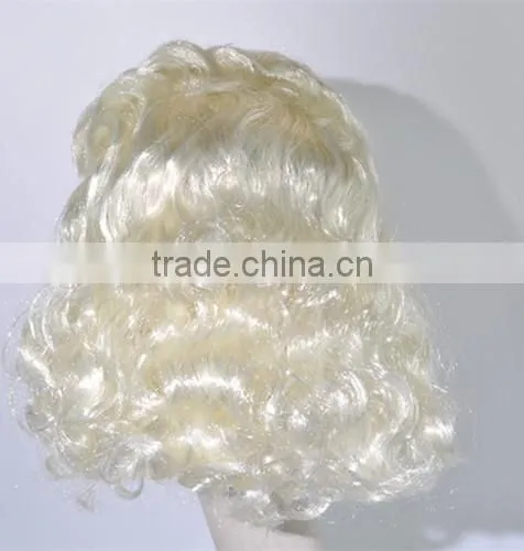Doll Wigs Synthetic Funny Curls Hair Wig for Little Girl N194 photo-3