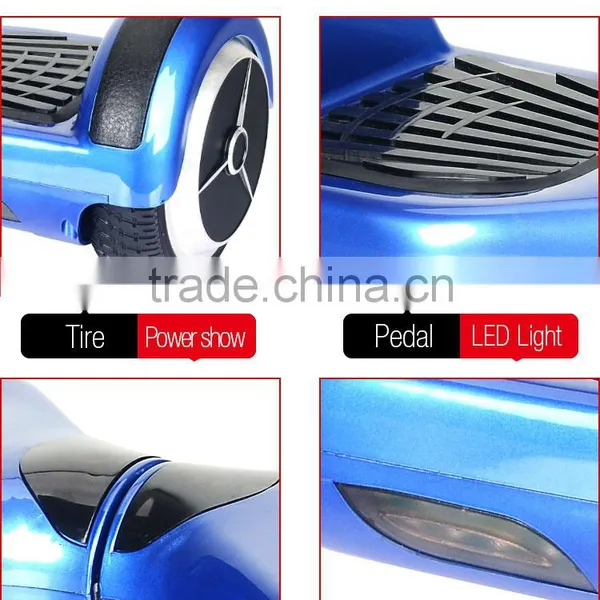 Winter Promotion Price for 2 Wheel Self Balance Scooter With Colorful LED Light and Bumper Strips photo-3