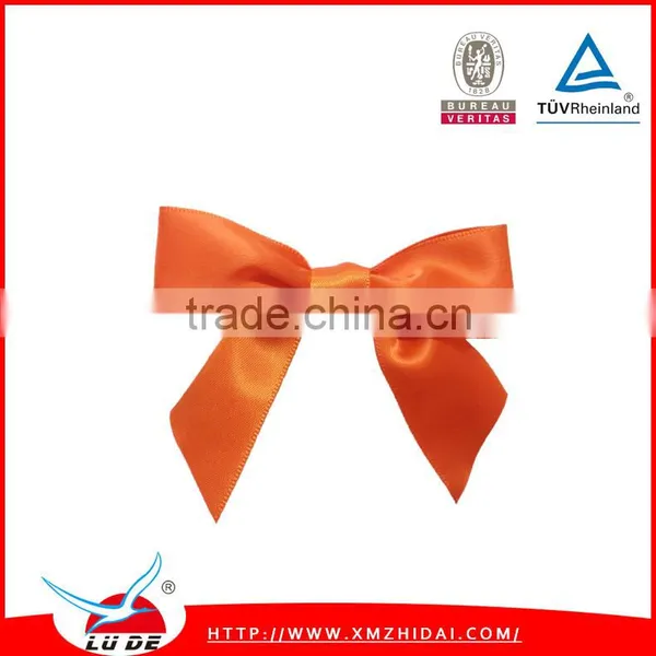 Ribbon Bow With Wire Twist Tie/ribbon Bow Pre-made Bow for Wine Bottle photo-4