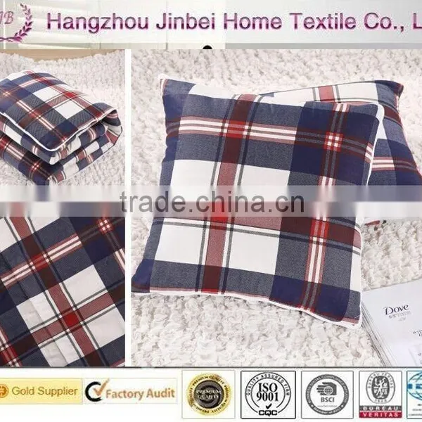 Box Design Cushion Blanket Travel Cushion Blanket
