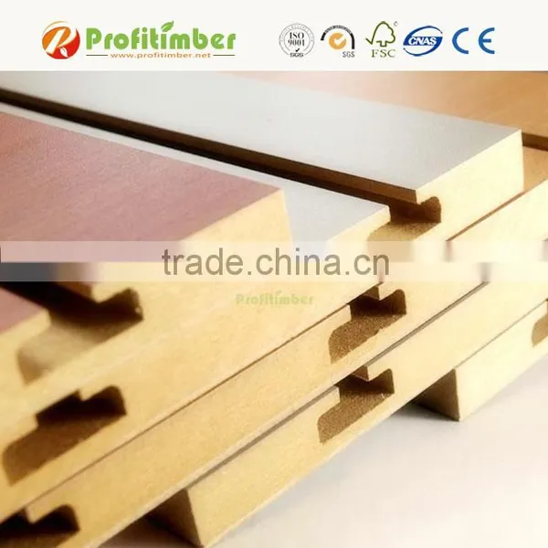 Grooved MDF Wooden Board Slat Wall Display photo-6