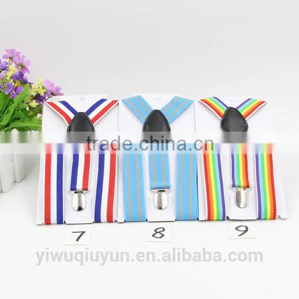Suspenders for Kids Elastic Adjustable Pants Suspenders 2016 Fashion Jeans Braces Striped Suspenders Baby Clothing Accessories photo-5
