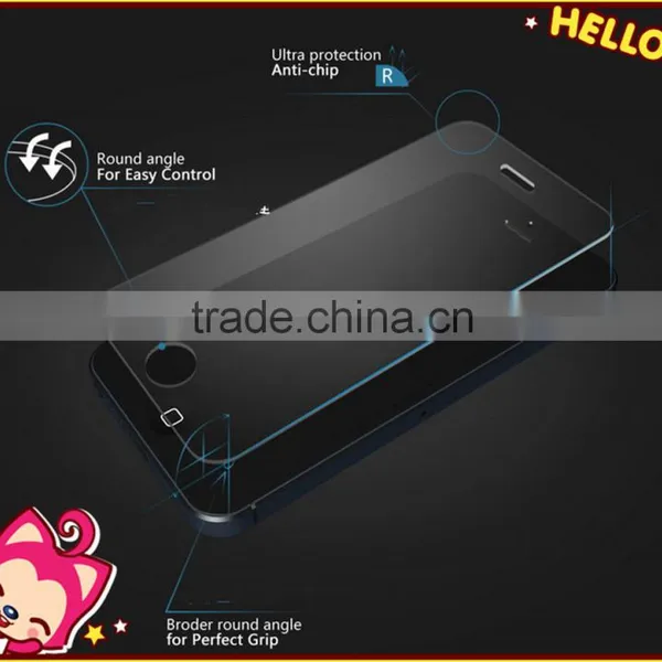 High Quality Anti Scratch 9H Hardness 2.5D Ultra Thin 0.3mm Tempered Glass for IPhone 6 Screen Protector photo-2