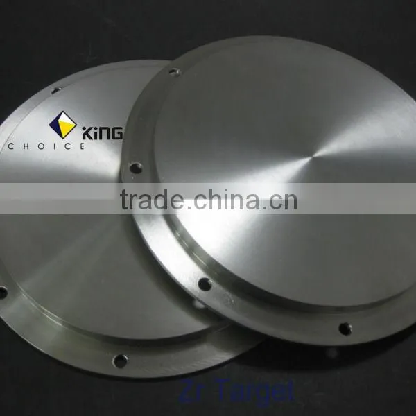 Zirconium Disc Zr + Hf 99.5% Min.