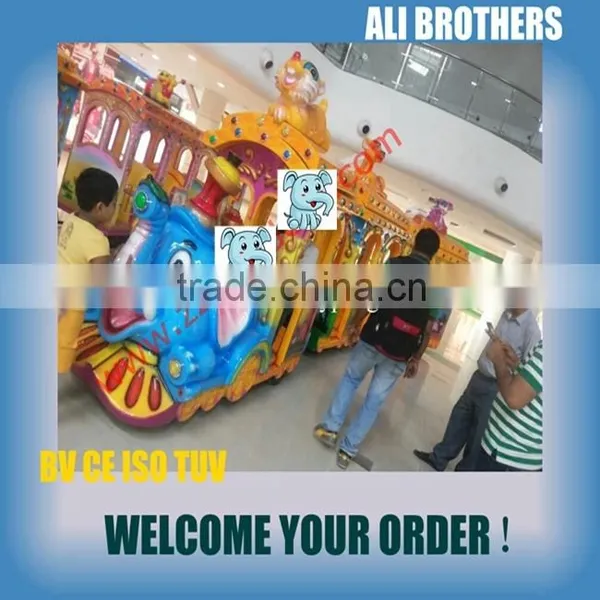 Electric Train Animal Trackless Train