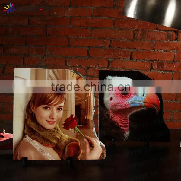 Sunmeta Cheap Supply Irregular Shaped 30*30cm Heat Press Rock Slate Photo(SH-34) photo-6