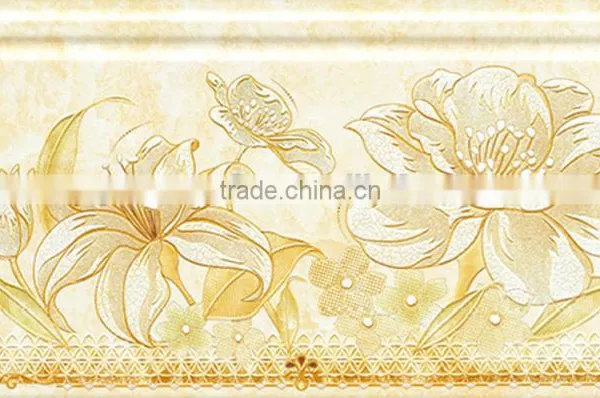 300X600 Gold Ceramic Wall Tile