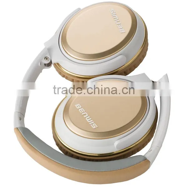 2015 BENWIS H600 Over Head Headband Wired Headphones Cable Headset for Laptop With Mic photo-4