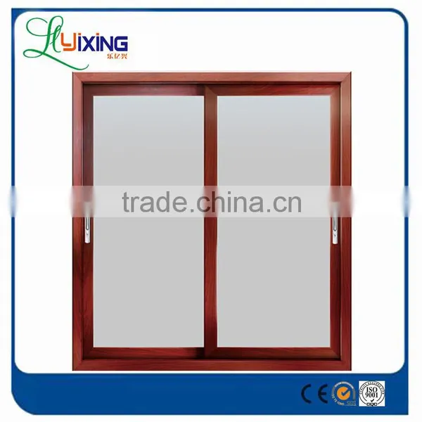 Hurricane Proof Panel Aluminium Wood Window photo-2