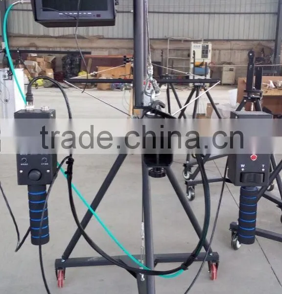 Professional Camera Crane Triangle Jimmy Jib With 14m Triangle and Motorized Head photo-5