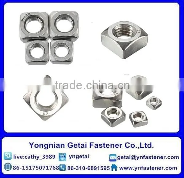 Stainless Steel 304 Square Nuts photo-4