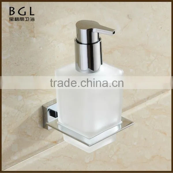 20738A Square Design Wall-mounted Zinc Alloy Soap Dispenser Bathroom Accessories